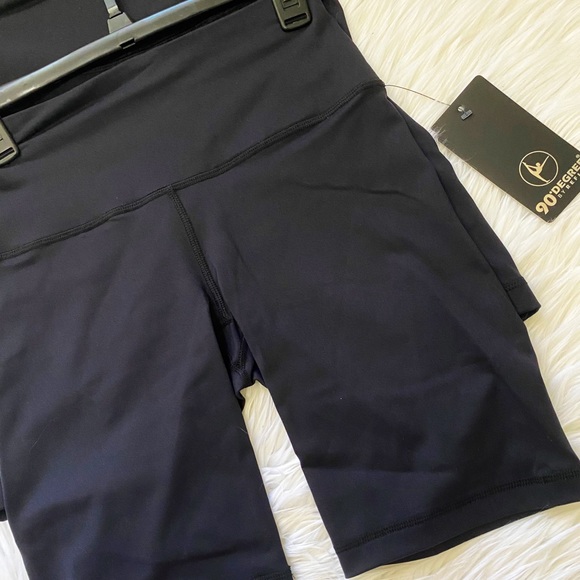 90 degree by Reflex 2 PACK 9”  inseam bike shorts - Picture 4 of 4